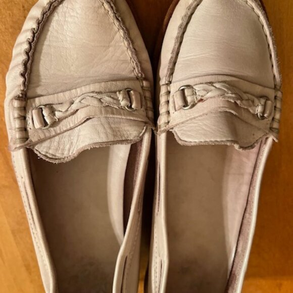 Pink MODA Leather Loafer Pump - Picture 3 of 8